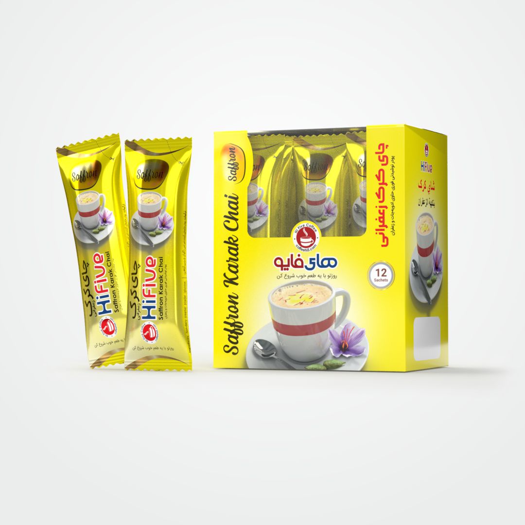 چای کرک زعفرانی Saffron Crack tea - های فایو چای کرک زعفرانی